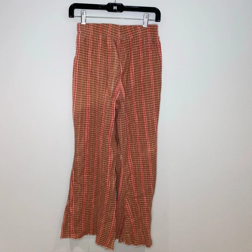 Free People Fine Line Slim Pull On Pants Size‎ XS Flared Boho Festival Stretchy